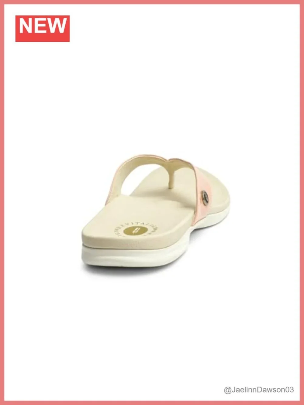 Women's Orthotic Flip Flops Sandals with Arch Support - Water Resistant EVA